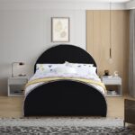 Brody Velvet Upholstered Bed