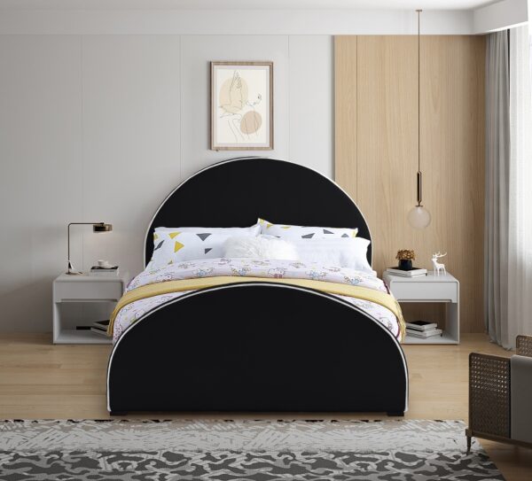 Brody Velvet Upholstered Bed