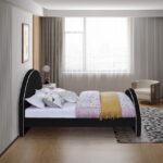 Brody Velvet Upholstered Bed