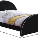 Brody Velvet Upholstered Bed