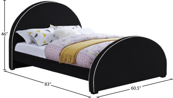 Brody Velvet Upholstered Bed