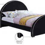 Brody Velvet Upholstered Bed