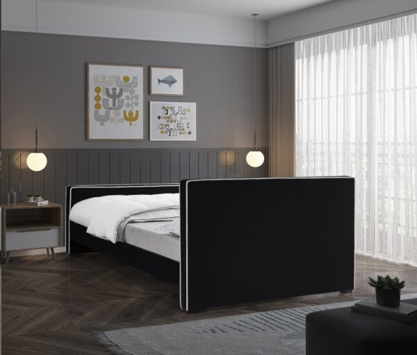 Dillard Velvet Upholstered Bed