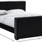 Dillard Velvet Upholstered Bed