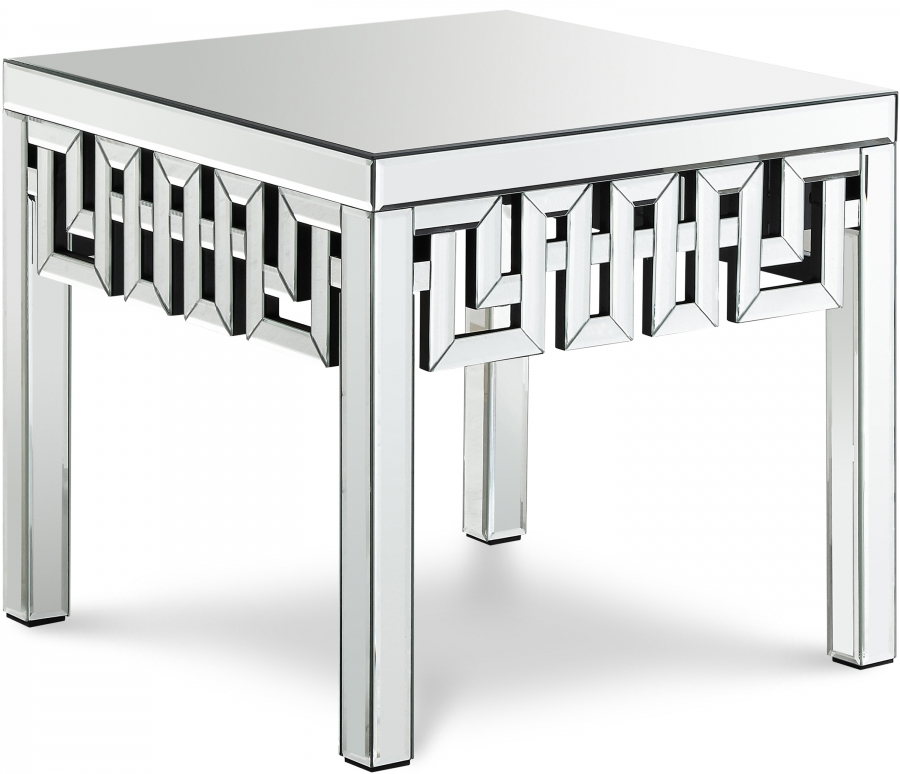 Aria Mirrored End / Side Table