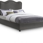 Felix Linen Textured Fabric Upholstered Bed