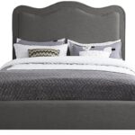 Felix Linen Textured Fabric Upholstered Bed