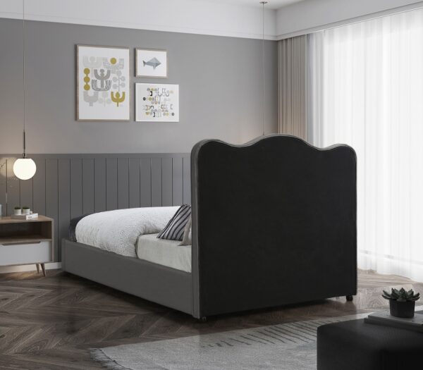 Felix Linen Textured Fabric Upholstered Bed
