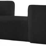 Hilton Boucle Fabric Upholstered Chaise Lounge