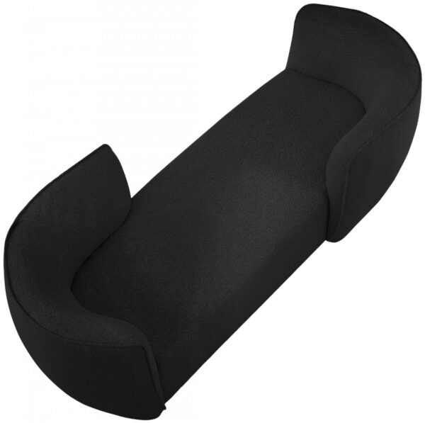 Hilton Boucle Fabric Upholstered Chaise Lounge
