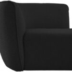 Hilton Boucle Fabric Upholstered Chaise Lounge