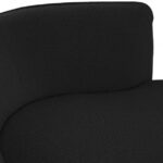 Hilton Boucle Fabric Upholstered Chaise Lounge