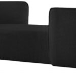 Hilton Boucle Fabric Upholstered Chaise Lounge