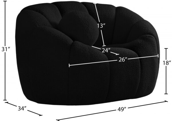 Elijah Boucle Fabric Upholstered Chair