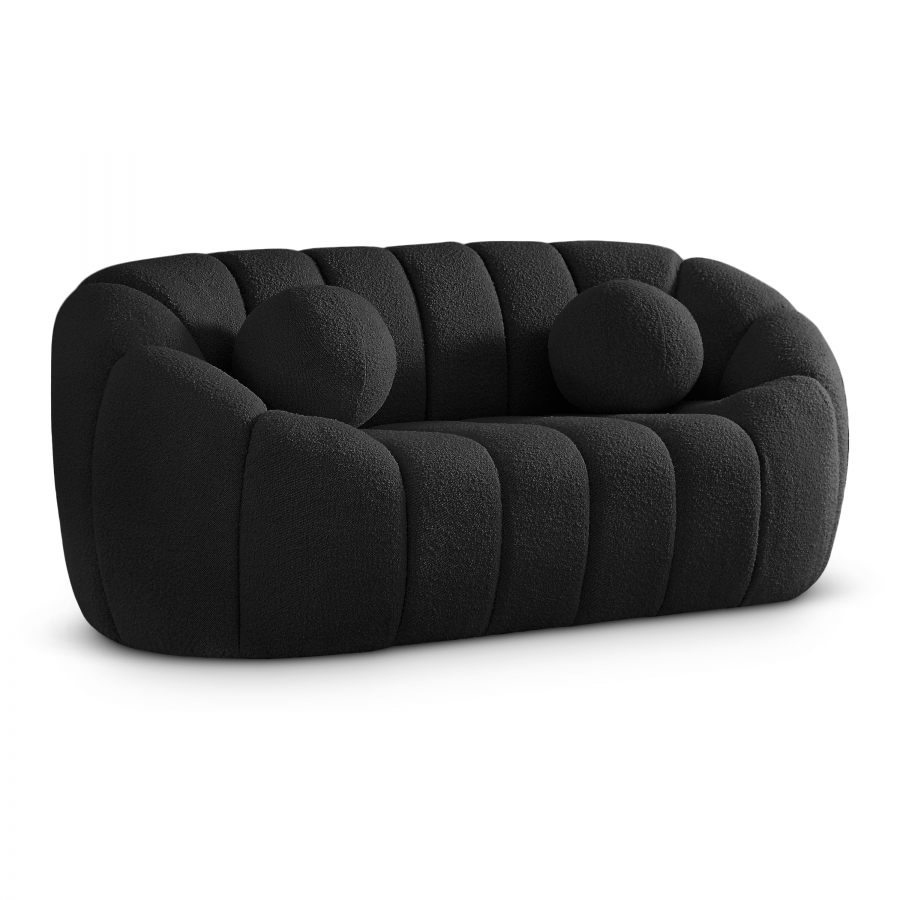 Elijah 71" Boucle Fabric Upholstered Loveseat