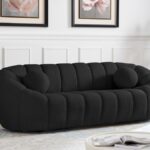 Elijah 93.5" Boucle Fabric Upholstered Sofa