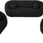 Elijah 93.5" Boucle Fabric Upholstered Sofa
