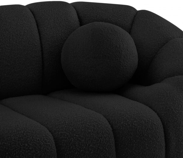 Elijah 93.5" Boucle Fabric Upholstered Sofa