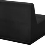 Relax Velvet Upholstered Armless Modular Chair
