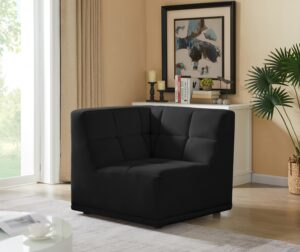 Relax Velvet Upholstered Corner Modular Chair