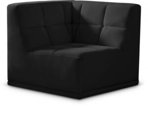 Relax Velvet Upholstered Corner Modular Chair