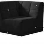 Relax Velvet Upholstered Corner Modular Chair