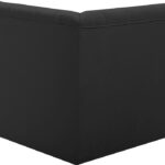 Tuft Velvet Upholstered Corner Modular Chair