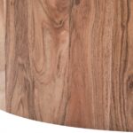 Stonewood Marble Top And Acacia Wood Base Coffee Table