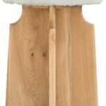 Jasper Boucle Fabric Upholstered Counter Stool