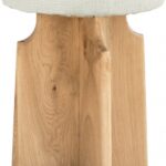 Jasper Boucle Fabric Upholstered Counter Stool