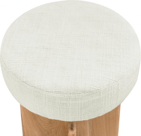 Jasper Boucle Fabric Upholstered Counter Stool