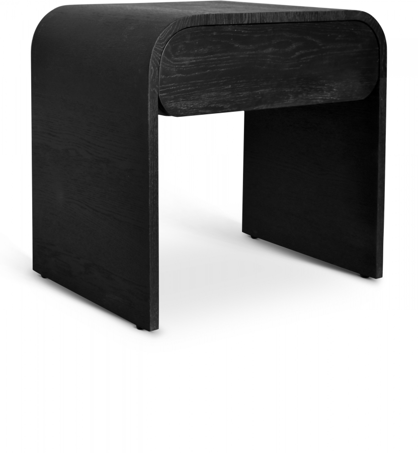 Cresthill Oak Wood Nightstand