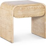Cresthill Oak Wood Nightstand
