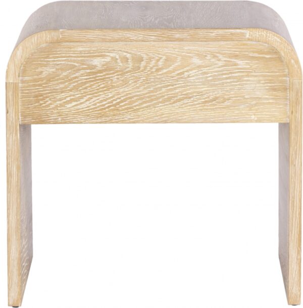 Cresthill Oak Wood Nightstand