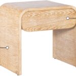 Cresthill Oak Wood Nightstand