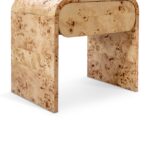 Cresthill Burl Wood Nightstand