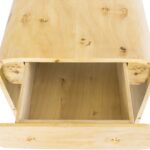 Cresthill Burl Wood Nightstand