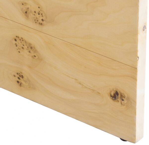 Cresthill Burl Wood Nightstand