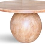 Halton 52" Acacia Wood Dining Table