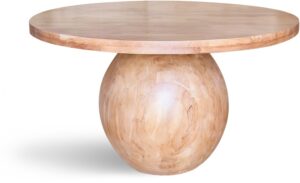 Halton 52" Acacia Wood Dining Table