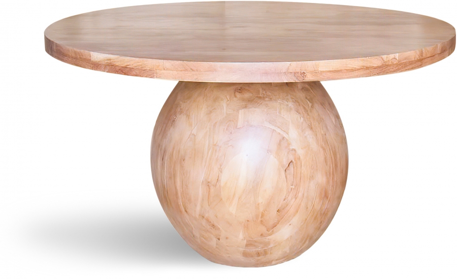 Halton 52" Acacia Wood Dining Table