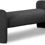 Peyton Boucle Fabric Upholstered Bench