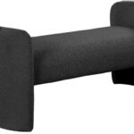 Peyton Boucle Fabric Upholstered Bench
