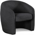 Acadia Boucle Fabric Upholstered Accent Chair