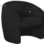 Acadia Boucle Fabric Upholstered Accent Chair