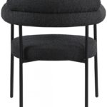 Blake Boucle Fabric Upholstered Dining Chair