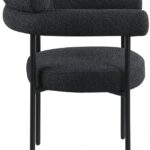 Blake Boucle Fabric Upholstered Dining Chair