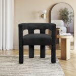 Athena Boucle Fabric Upholstered Accent | Dining Chair