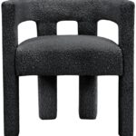 Athena Boucle Fabric Upholstered Accent | Dining Chair