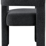 Athena Boucle Fabric Upholstered Accent | Dining Chair